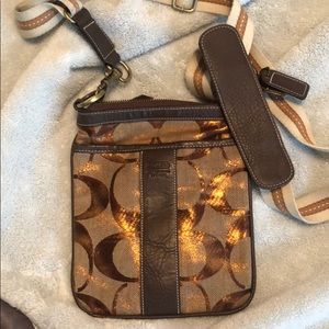 Coach cross body bag